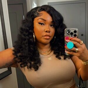 24 inch Jerry curly wig